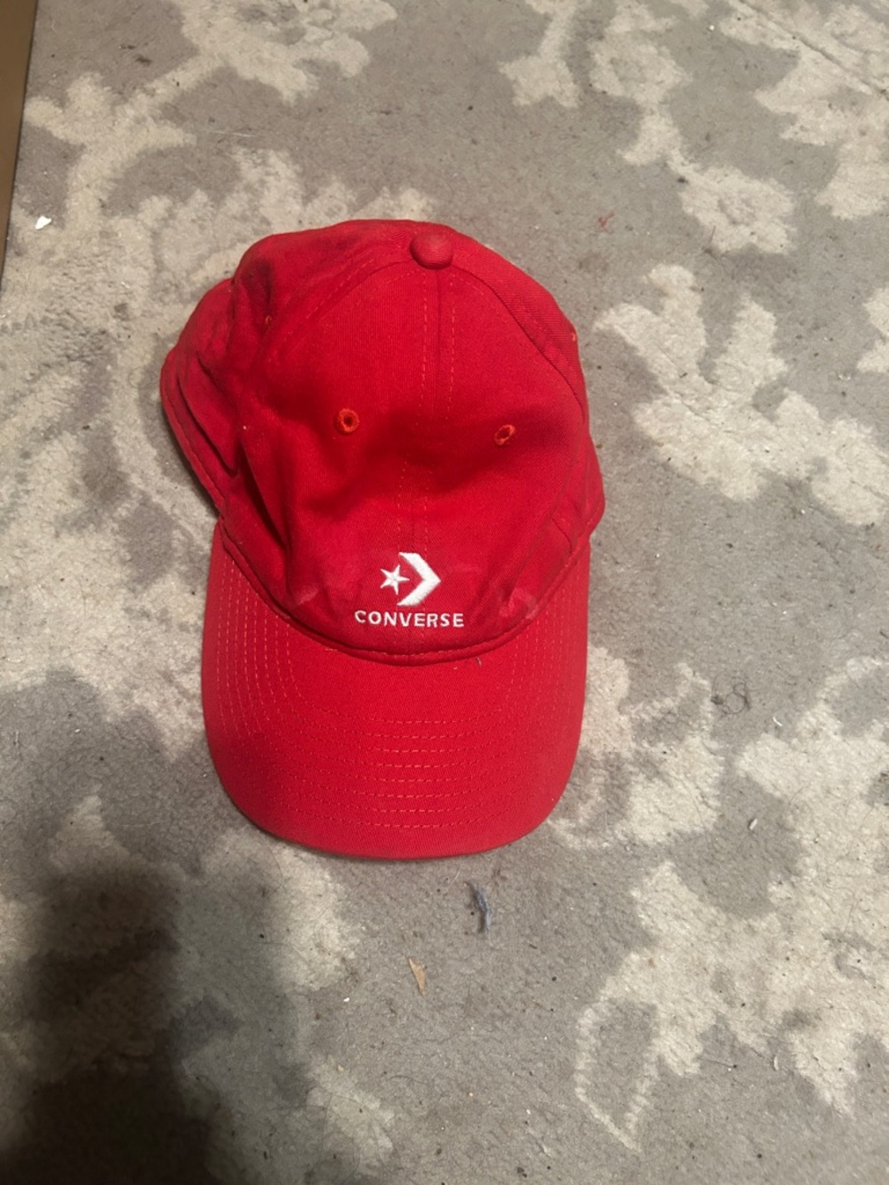 Converse Red Cap with White Logo